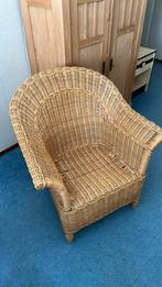 Rieten stoel, Ophalen of Verzenden, Zo goed als nieuw