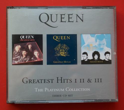 3cd Queen Greatest hits 1, 2 & 3 the platinum collection, Cd's en Dvd's, Cd's | Rock, Poprock, Ophalen of Verzenden