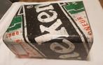 Heineken Opbergblik 2x, Verzamelen, Ophalen of Verzenden, Gebruikt, Overige, Overige merken