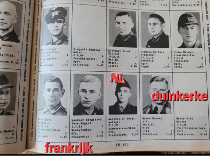 Deutsches Rotes Kreuz Vermisstenbildliste 2FH - o.a Holland, Verzamelen, Militaria | Tweede Wereldoorlog, Boek of Tijdschrift