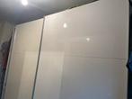 Ruime Hoogglans Kledingkast met Schuifdeuren, Huis en Inrichting, Kasten | Kledingkasten, Kunststof, 200 cm of meer, Ophalen of Verzenden