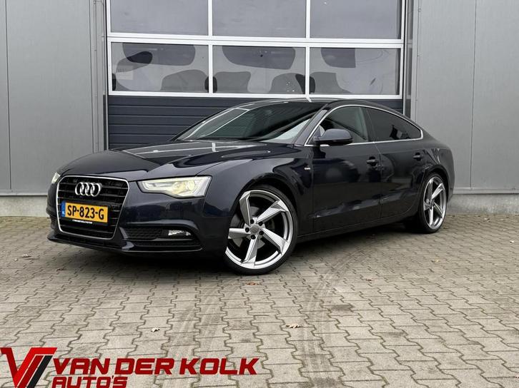 Audi A5 Sportback 1.8 TFSI S-Line In/Exterieur | Leder | Xen, Auto's, Audi, Bedrijf, Te koop, A5, ABS, Airbags, Airconditioning