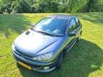 Peugeot 206 1.4 benzine, Airco, 128.000km, Auto's, Voorwielaandrijving, Stof, Zwart, 4 cilinders
