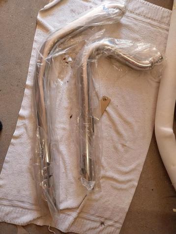 Nieuwe uitlaten voor heritage softails van 1986 tot 2006 beschikbaar voor biedingen