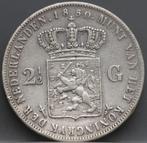 Nette rijksdaalder 1850 - 2 1/2 gulden 1850 Willem 3, Postzegels en Munten, Munten | Nederland, Zilver, 2½ gulden, Koning Willem III