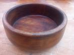 Houten kom Ghana 16x15 cm, Ophalen of Verzenden, Nieuw, Rechthoekig, Hout