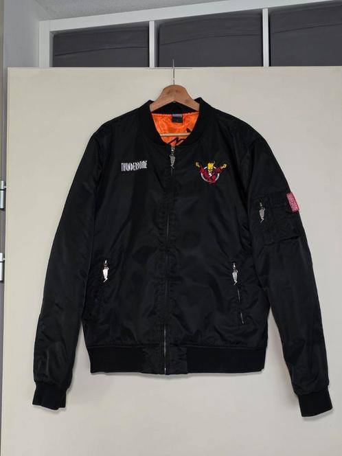 Thunderdome Die Hard Bomber L, Kleding | Heren, Jassen | Zomer, Nieuw, Maat 52/54 (L), Zwart, Ophalen of Verzenden