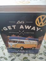 Blikken volkswagen  bus, Verzamelen, Ophalen of Verzenden, Zo goed als nieuw, Speelkaart(en)