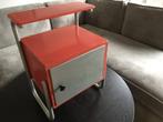 bed nachtkastje -vintage- 50-60er, Ophalen, Gebruikt, 60-ER, 190 cm of minder