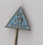 Stork Scheepvaart Motoren speldje, Verzamelen, Speldjes, Pins en Buttons, Gebruikt, Niet vindbaar, Niet vindbaar, Speldje of Pin