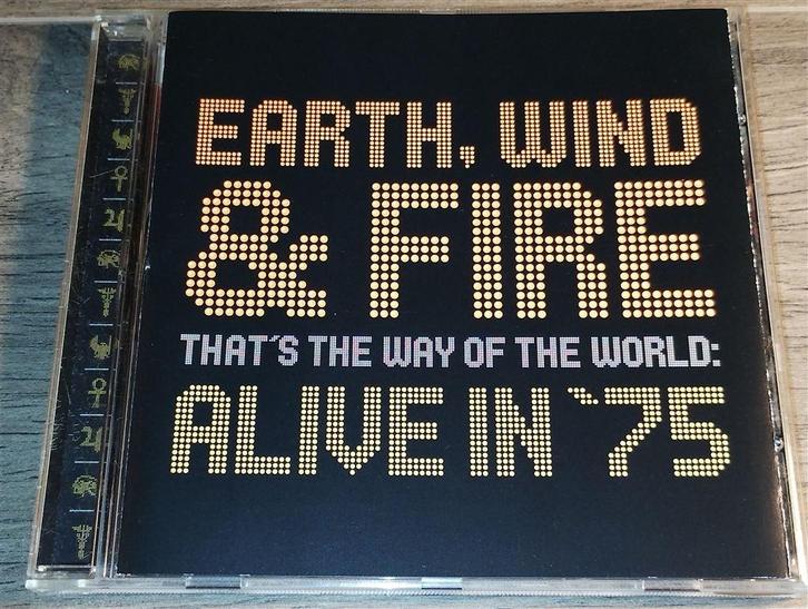 Earth Wind & Fire - Alive In '75 [That's The Way Of The Wo, Cd's en Dvd's, Cd's | R&B en Soul, Zo goed als nieuw, 1960 tot 1980