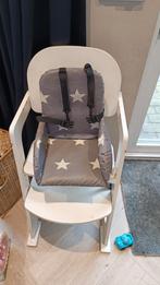 Kinderstoel verstelbaar met blad en tuigje, Kinderen en Baby's, Stoelverkleiner, Gebruikt, Ophalen