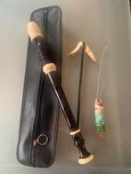 Blokfluit met etui, Muziek en Instrumenten, Ophalen of Verzenden, Gebruikt, Sopraan of Sopranino, Met koffer, hoes of etui