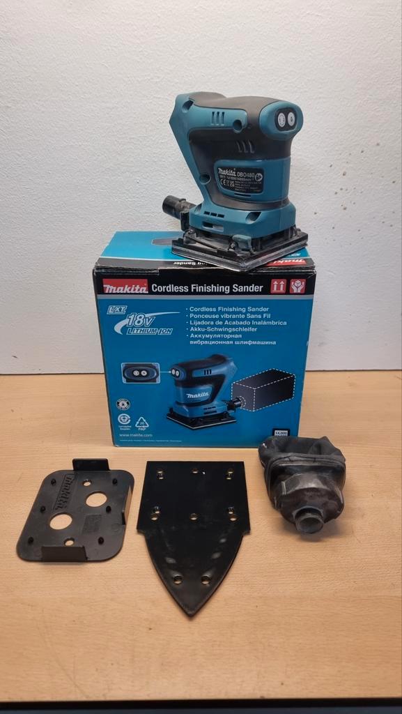 Makita DBO480 Schuurmachine BODY - LXT 18V, Doe-het-zelf en Verbouw, Gereedschap | Schuurmachines, Ophalen of Verzenden