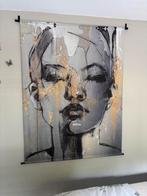 Wandkleed muurkleed schilderij van stof, Ophalen, Zo goed als nieuw, Rechthoekig, 100 tot 150 cm