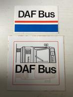 2 stickers DAF Bus, Verzamelen, Verzenden, Zo goed als nieuw, Auto of Motor