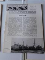 Op De Rails 1956 1-3/6/9/11 + Speciaal nummer 25 jaar, Boeken, Gelezen, Ophalen of Verzenden, Trein