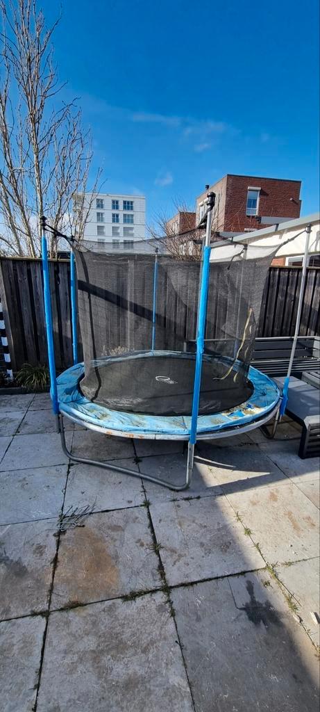 Trampoline 240cm, Kinderen en Baby's, Speelgoed | Buiten | Trampolines, Zo goed als nieuw, Ophalen