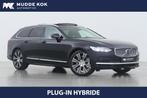 Volvo V90 T6 Plug-in hybrid Plus Bright | Luchtvering Achter, Automaat, 4 cilinders, 1969 cc, Zwart