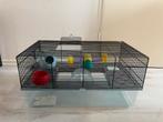 Hamsterkooi 58,5 x 35 x 30cm, Dieren en Toebehoren, Kooi, Minder dan 75 cm, Zo goed als nieuw, Hamster
