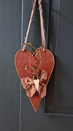 Hart decoratie hout - landelijke stijl, Huis en Inrichting, Ophalen of Verzenden