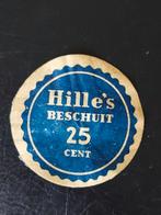 Sluitzegel Hille's Beschuit 25 cent Zaandam, Verzamelen, Verzenden, Gebruikt, Overige typen