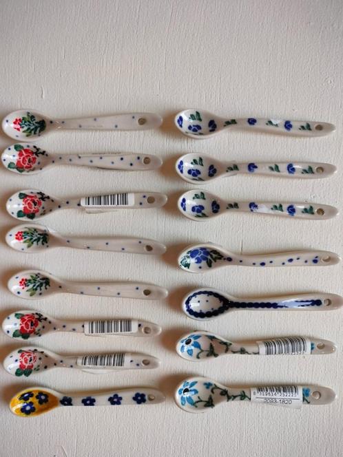 Theelepel lepel espressolepel Bunzlau Castel, Huis en Inrichting, Keuken | Servies, Nieuw, Overige typen, Overige stijlen, Keramiek