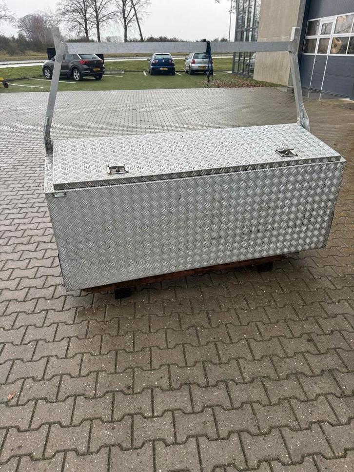 Disselbak / Gereedschapskist aanhanger bakwagen, Auto diversen, Aanhangwagen-onderdelen, Ophalen