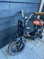 Popal Jongensfiets 12 inch - Zwart met zijwielen, Fietsen en Brommers, Fietsen | Jongens, Ophalen, Gebruikt, 14 inch of minder