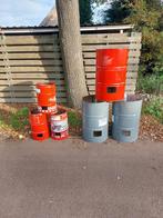 Vuurton stookvat oliedrum, Tuin en Terras, Vuurkorven, Ophalen of Verzenden, Gebruikt, Vuurton