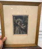 Ets leuke oude ets gravure Frans Hals voorstelling, Antiek en Kunst, Kunst | Etsen en Gravures, Ophalen of Verzenden