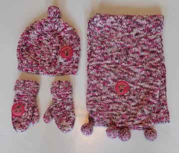 Leuke set, sjaal, muts handschoenen Barbara Farber €7,50 beschikbaar voor biedingen