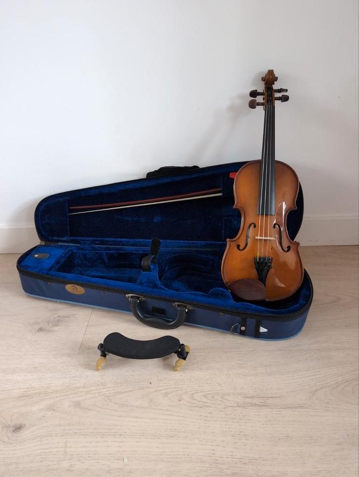 Prachtige ½ viool voor beginners., Muziek en Instrumenten, Strijkinstrumenten | Violen en Altviolen, Gebruikt, Viool, 1/2-viool