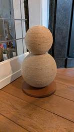 Krabpaal , Beige, rond 30 cm, 50 cm hoog., Ophalen of Verzenden, Zo goed als nieuw, Krabpaal