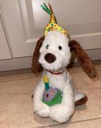 Verjaardags puppy zingt, Kinderen en Baby's, Speelgoed | Knuffels en Pluche, Ophalen of Verzenden, Zo goed als nieuw