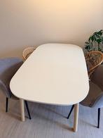 IKEA Vedbo Eettafel Wit - 160 x 95 x 76 cm, Ophalen, 50 tot 100 cm, Zo goed als nieuw, 150 tot 200 cm