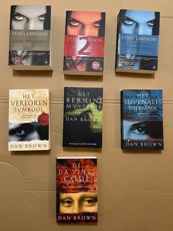 BOEKEN Thrillers van bekende schrijvers. beschikbaar voor biedingen