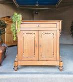 Antieke brocante eiken Biedermeier commode vintage dressoir, Ophalen of Verzenden