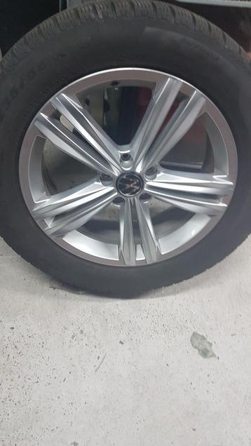 Volkswagen tiguan r line sebring 18 inch winterset 5x112 beschikbaar voor biedingen