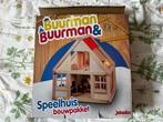 Buurman & Buurman Speelhuis bouwpakket, Kinderen en Baby's, Speelgoed | Educatief en Creatief, Nieuw, Ophalen of Verzenden, Bouwen