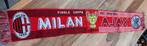 Sjaal AJAX - AC MILAN 1995, Ophalen of Verzenden, Zo goed als nieuw, Ajax, Vaantje of Sjaal