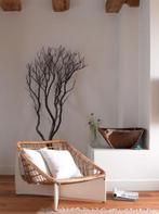 Vintage rotan fauteuil, Ophalen, Gebruikt, Vintage