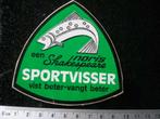 sticker een noris shakespeare sportvisser vist vangt beter, Verzamelen, Verzenden, Zo goed als nieuw, Merk