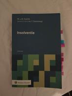 Insolventie, Ophalen of Verzenden, Zo goed als nieuw, Natuurwetenschap