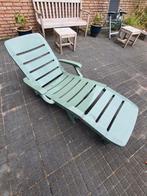 Kunstof ligbed voor in de tuin., Ophalen, Zo goed als nieuw, Kunststof