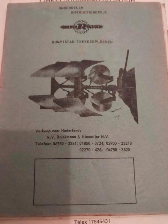 folder brochure ploeg , ploegen , wedstrijdploegen, Boeken, Geschiedenis | Vaderland, Zo goed als nieuw, Ophalen of Verzenden