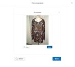 Enjoy dunne sweater maat XL bladerenprint, Kleding | Dames, Enjoy, Ophalen of Verzenden, Zo goed als nieuw, Maat 46/48 (XL) of groter