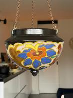 Art deco hangpot plateel, Ophalen of Verzenden