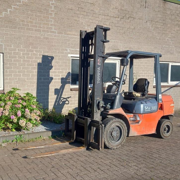 TOYOTA 02-7FDF30 Duplo 4 m SHIFT (BJ 2002), Zakelijke goederen, Machines en Bouw | Heftrucks en Intern transport, Heftruck, Diesel