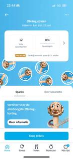Efteling ah, Tickets en Kaartjes, Recreatie | Pretparken en Attractieparken, Kortingskaart